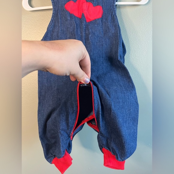 Vintage Denim Toddler Overalls- 18 mth - Picture 2 of 4